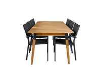 Eetgroep Julian met de stoelen Copacabana 