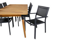 Eetgroep Julian met de stoelen Copacabana 