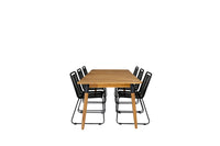 Eetgroep Julian met de stoelen Lindos 