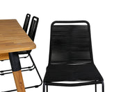 Eetgroep Julian met de stoelen Lindos 
