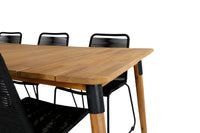 Eetgroep Julian met de stoelen Lindos 