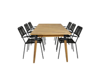 Eetgroep Julian met de stoelen Lindos 