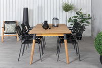 Eetgroep Julian met de stoelen Lindos 
