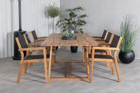 Eetgroep Plankton met de stoelen Venice 