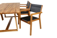 Eetgroep Plankton met de stoelen Venice 