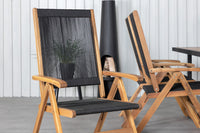 Eetgroep Khung met de stoelen Little John 