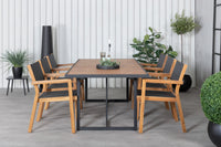 Eetgroep Khung met de stoelen Venice 