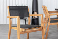 Eetgroep Khung met de stoelen Venice 