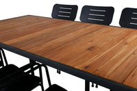 Eetgroep Khung met stoelen Nicke 