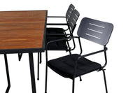 Eetgroep Khung met stoelen Nicke 