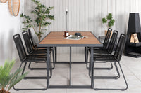 Eetgroep Khung met de stoelen Lindos 