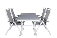 Eetgroep Virya met de stoelen Albany 