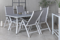 Eetgroep Virya met de stoelen Albany 