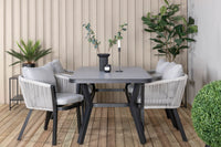 Eetgroep Virya met de stoelen Virya 