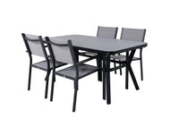 Eetgroep Virya met de stoelen Copacabana 