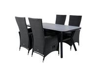 Eetgroep Virya met de stoelen Padova 