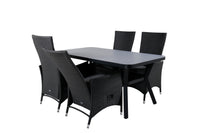 Eetgroep Virya met de stoelen Padova 