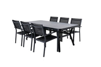 Eetgroep Virya met de stoelen Copacabana 