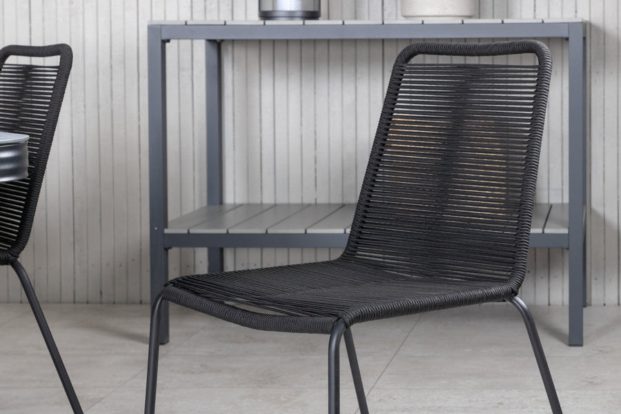 Eetgroep Virya met de stoelen Lindos 