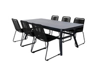 Eetgroep Virya met de stoelen Lindos 
