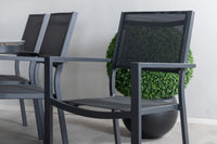 Eetgroep Paola met de stoelen Copacabana 