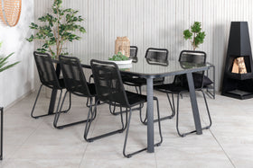 Matgrupp Paola med stolarna Lindos