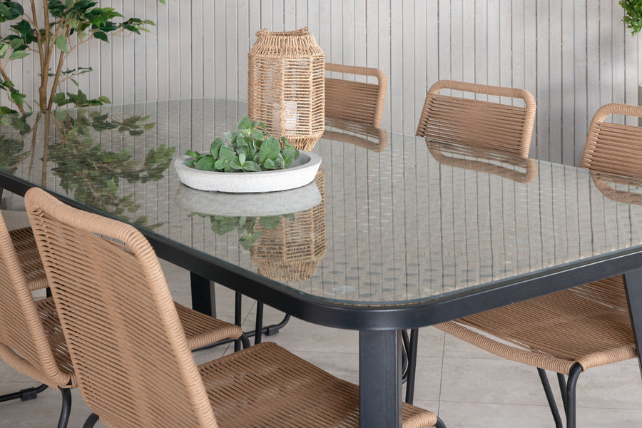 Paola Rektangulär Matgrupp