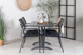 Eetgroep Denver met de stoelen Nicke 