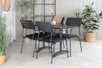 Eetgroep Denver met de stoelen Nicke 