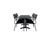 Eetgroep Denver met de stoelen Nicke 