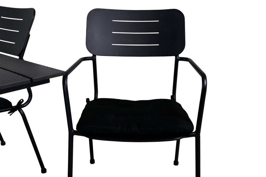 Eetgroep Denver met de stoelen Nicke 