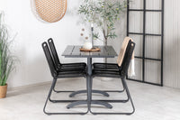 Eetgroep Denver met de stoelen Lindos 