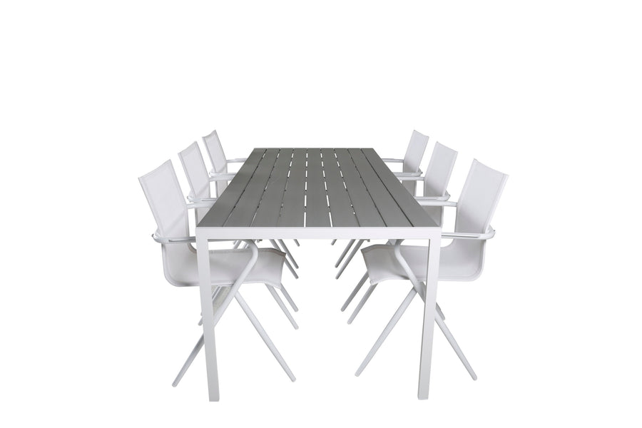 Eetgroep Break met de stoelen Alina 