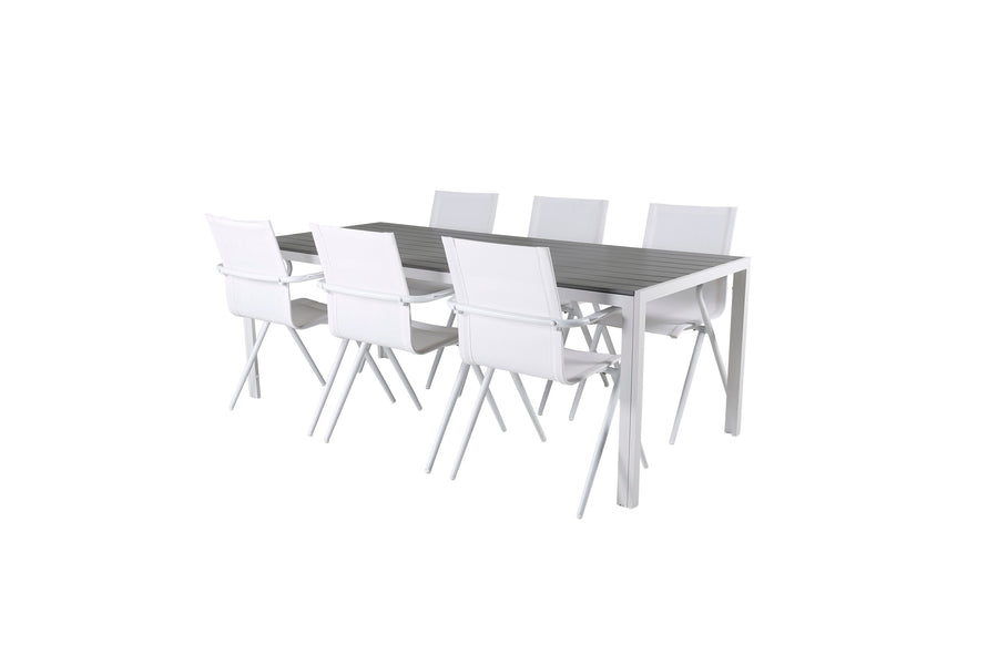 Eetgroep Break met de stoelen Alina 