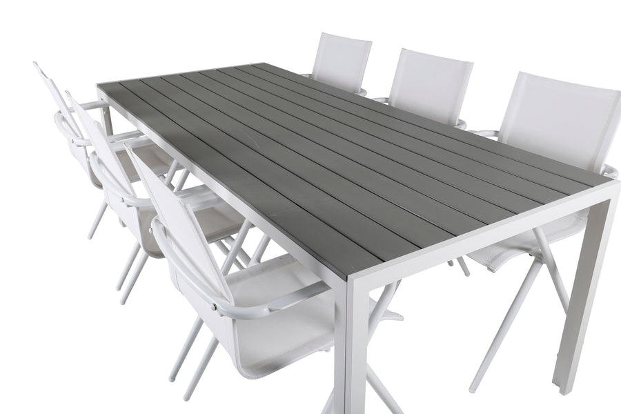 Eetgroep Break met de stoelen Alina 