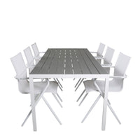 Eetgroep Break met de stoelen Alina 
