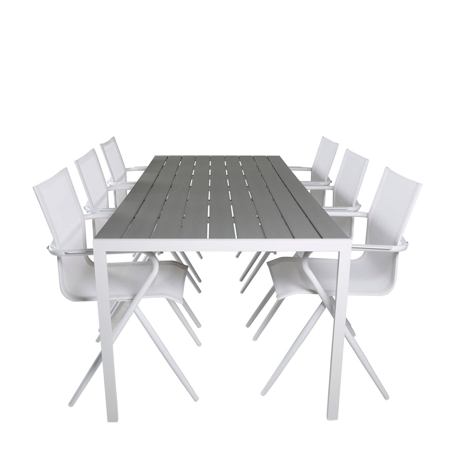 Eetgroep Break met de stoelen Alina 