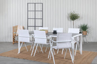 Eetgroep Break met de stoelen Alina 