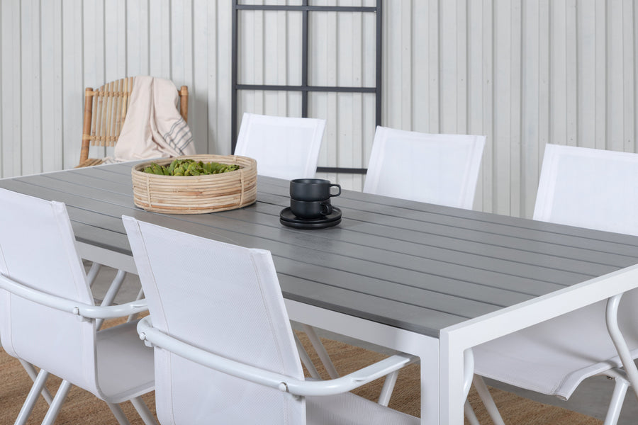 Eetgroep Break met de stoelen Alina 