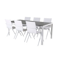 Eetgroep Break met de stoelen Alina 