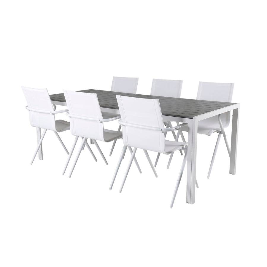 Eetgroep Break met de stoelen Alina 
