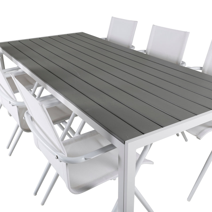 Eetgroep Break met de stoelen Alina 