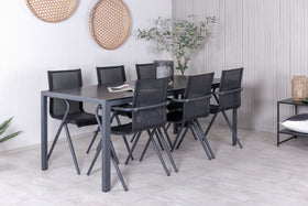 Eetgroep Break met de stoelen Alina 
