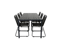 Eetgroep Break met de stoelen Lindos 