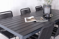 Eetgroep Break met de stoelen Lindos 