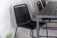 Eetgroep Break met de stoelen Lindos 