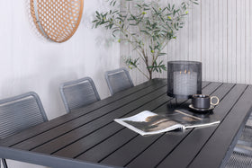 Eetgroep Break met de stoelen Lindos 