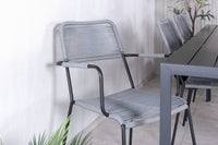 Eetgroep Break met de stoelen Lindos 