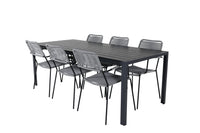 Eetgroep Break met de stoelen Lindos 