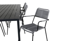 Eetgroep Break met de stoelen Lindos 